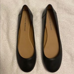Lucky Brand black ballet flats